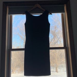 BCBG Behati black/blue dress. Size 8.